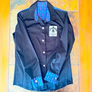 Thunderbird Brand Women's Custom Rodeo Shirt Size Medium